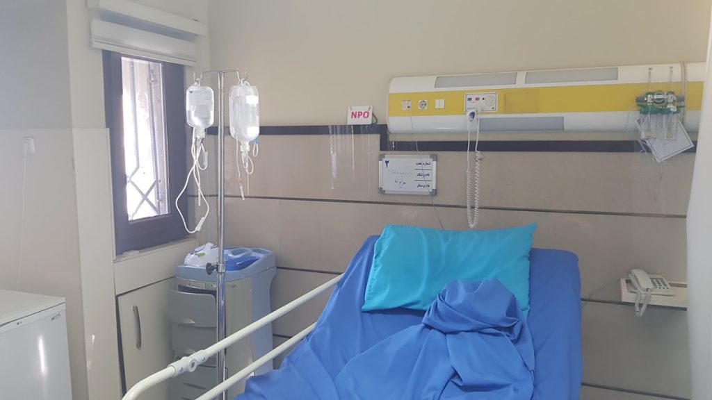 آمبولانس خصوصی در بیمارستان پیامبران