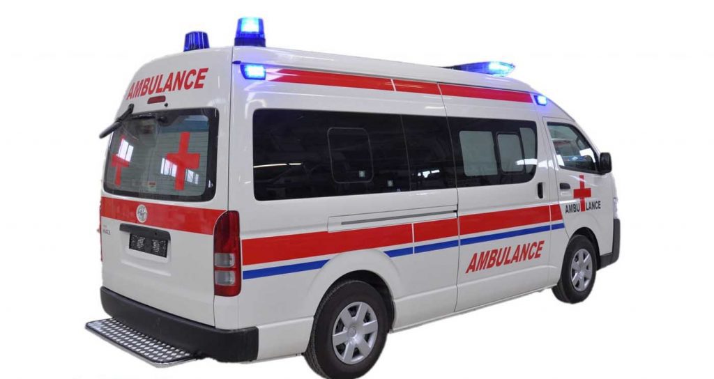 آمبولانس خصوصی در میدان ولیعصر